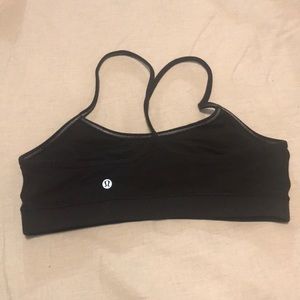 Lululemon black sports bra